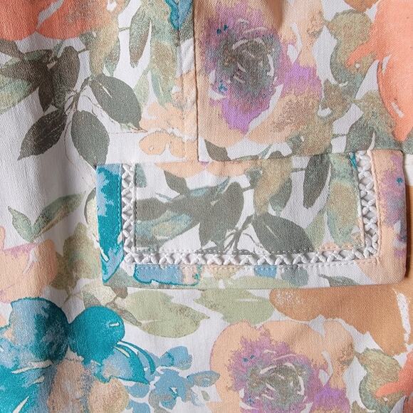 Cato Plus 22W Floral Blazer Jacket NWT Bright Pastel Print Lined Spring Dopamine - Picture 2 of 10